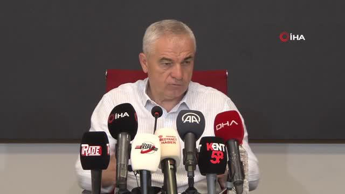 Rıza Çalımbay Sivasspor\'a veda etti: "Ayrılıyoruz" -2-