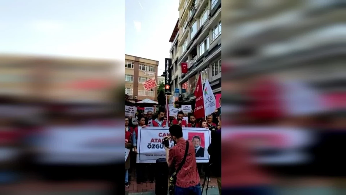 TİP Samsun İl Örgütü Can Atalay için eylem yaptı