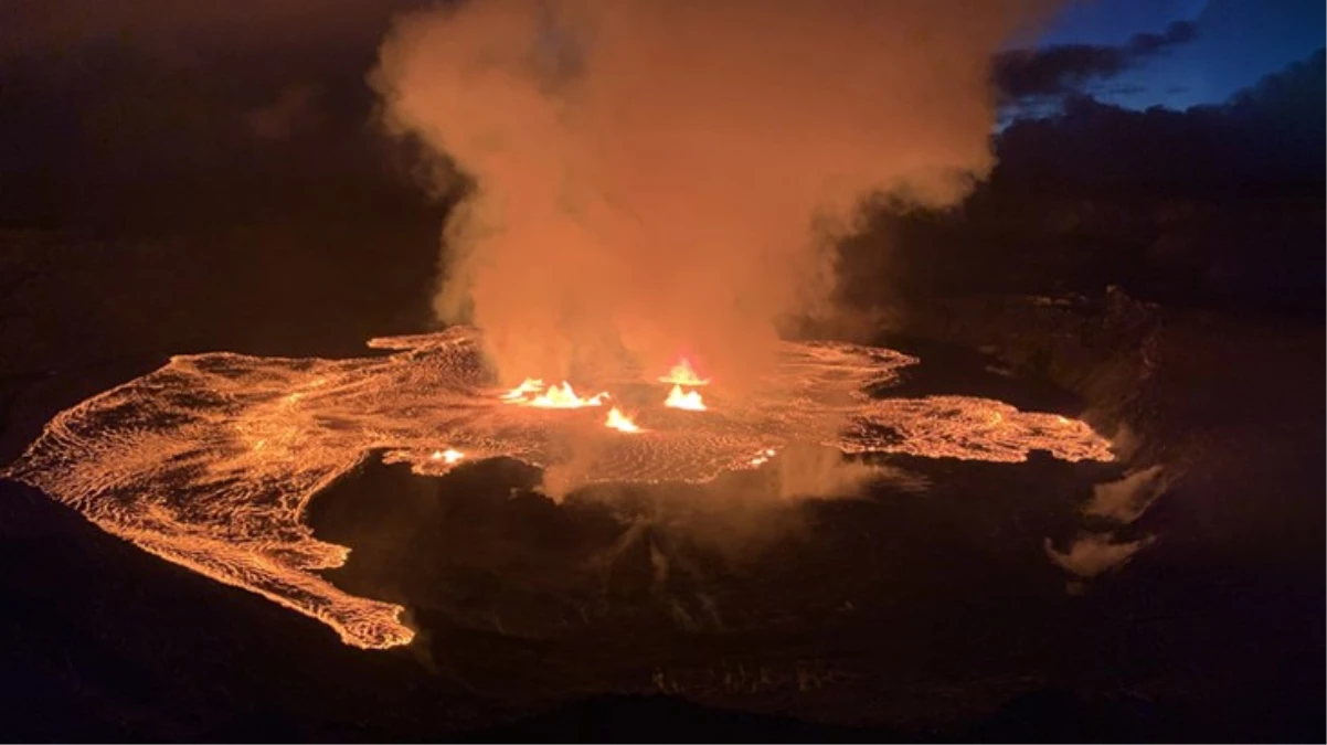 ABD\'deki Kilauea Yanardağı yeniden faaliyete geçti