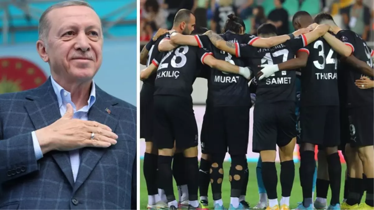 Cumhurbaşkanı Erdoğan, Süper Lig\'e yükselen Pendikspor\'u tebrik etti
