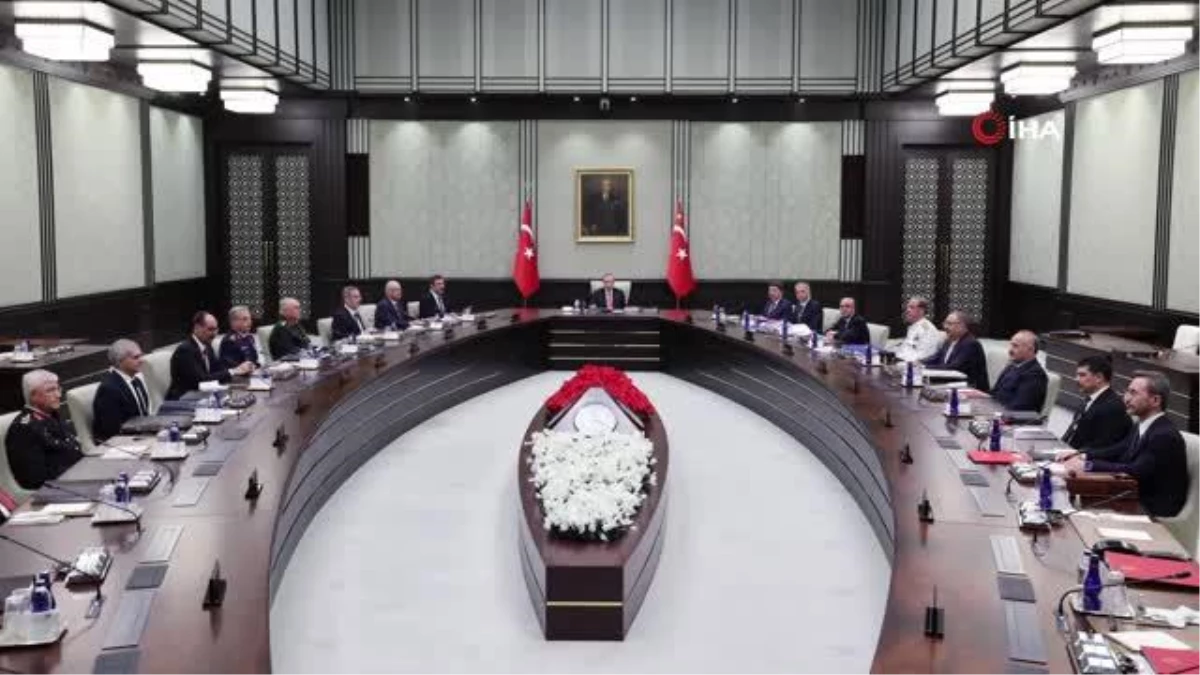 Cumhurbaşkanı Erdoğan\'ın başkanlığında yeni dönemin ilk MGK toplantısı başladı