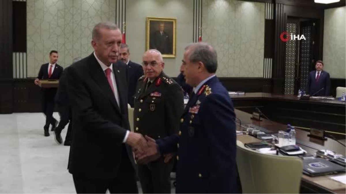 Cumhurbaşkanı Erdoğan\'ın başkanlığında yeni dönemin ilk MGK toplantısı başladı