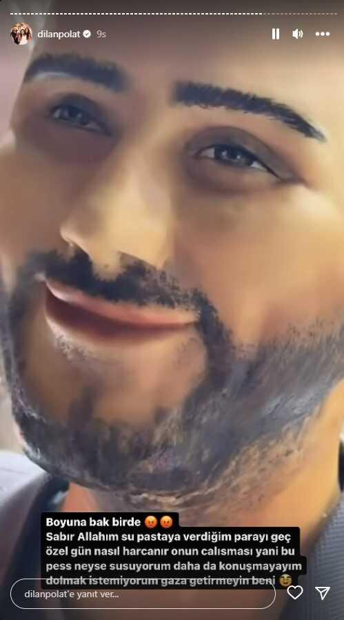 Eşinin doğum günü için 60 bin TL'ye pasta yaptıran Dilan Polat, gördüğü manzara karşısına şaşkına uğradı Eşinin doğum günü için 60 bin TL'ye pasta yaptıran Dilan Polat, gördüğü manzara karşısına şaşkına uğradı