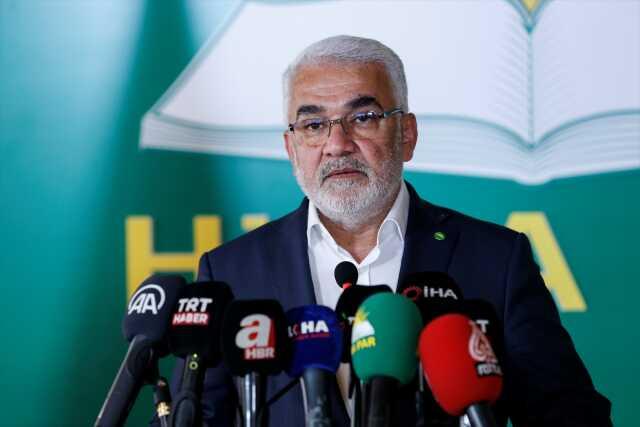 HÜDA PAR lideri Yapıcıoğlu: 'Biz kadın çalışmasın' demedik, 'Kadın kendisini çalışmak zorunda hissetmemelidir' dedik