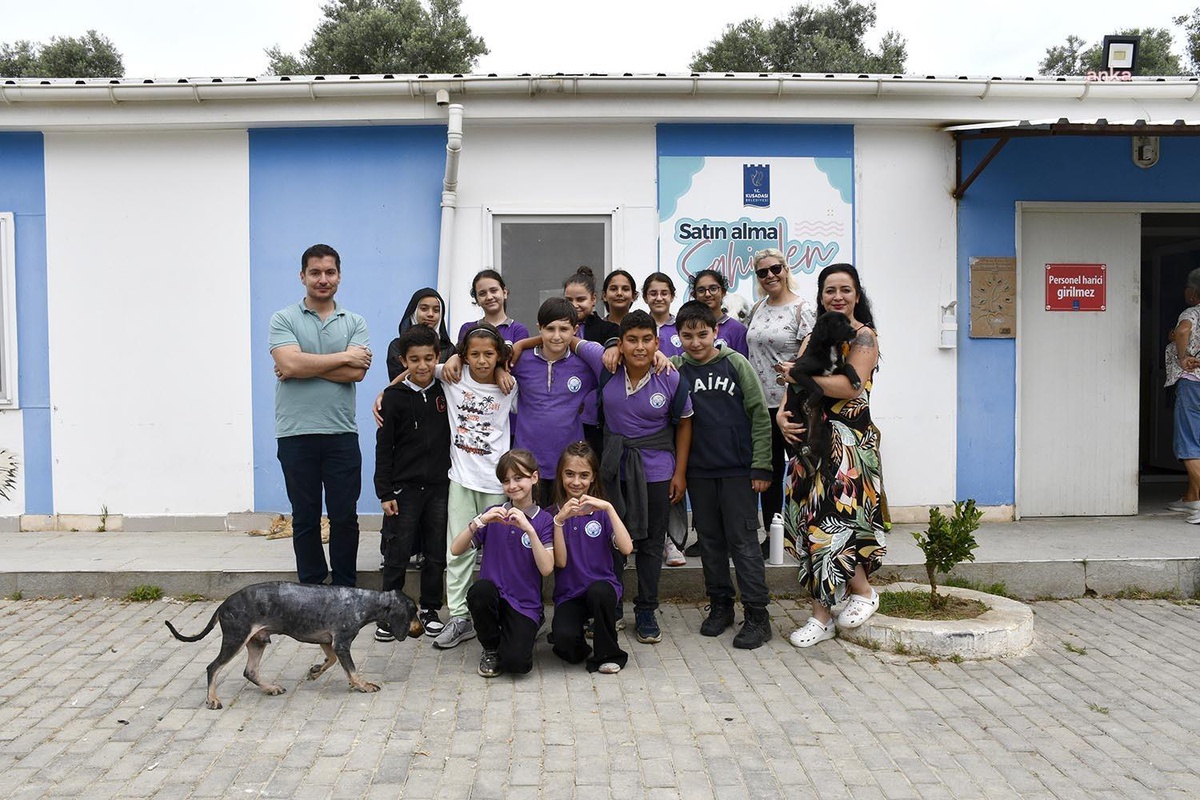 Kuşadası Evcil Hayvan Rehabilitasyon Merkezi, Anadolu İmam Hatip Lisesi öğrencilerini ağırladı