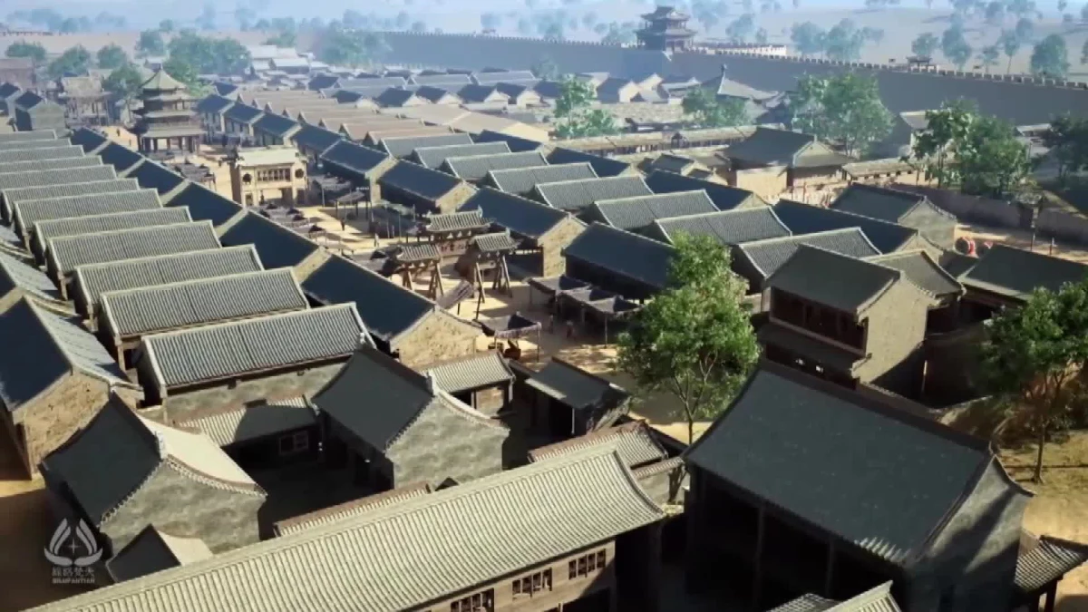 Çin Seddi üzerindeki antik askeri kaleler dijital olarak restore edildi