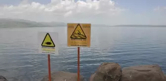 Çıldır Gölü'nün su seviyesi küresel iklim değişikliği nedeniyle alarm veriyor! Balık türleri bir bir yok oldu