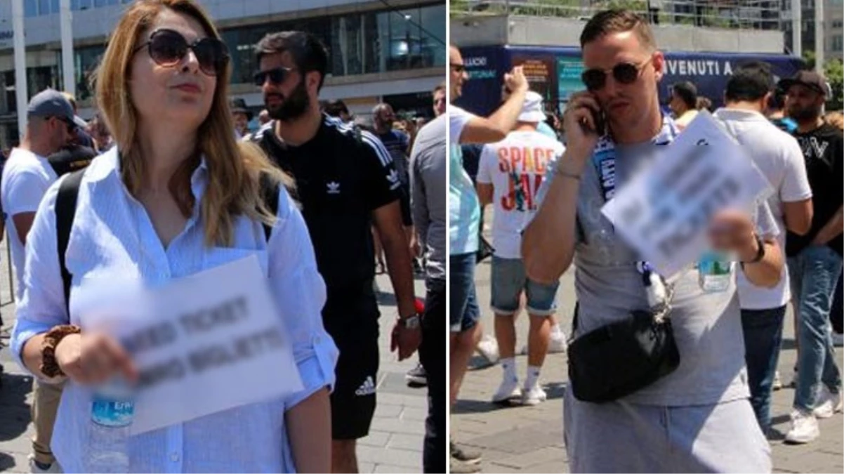 Şampiyonlar Ligi finali için İstanbul\'a gelen turistler, sokakta bilet arayışına girdi