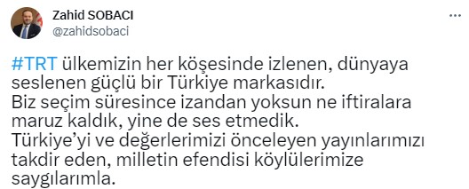 Seçim sonuçlarıyla ilgil, 'Kırsaldakiler TRT izliyor' diyen Kılıçdaroğlu'na yanıt geldi: Milletin efendisi köylülerimize saygılarımızla