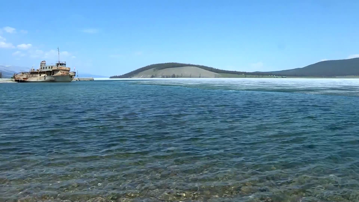 Moğolistan\'ın Hövsgöl Gölü turistleri ağırlamaya hazırlanıyor