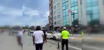 Taksim Meydanında Araç Yangını