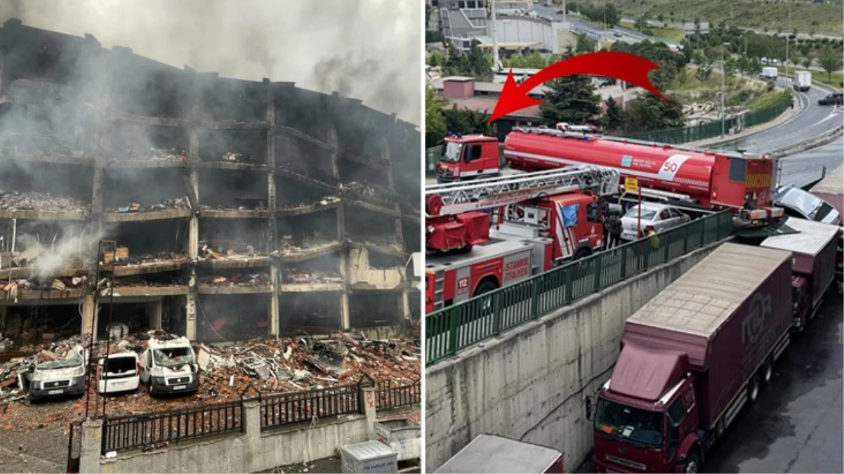Başakşehir\'deki fabrika yangınını söndürme çalışmaları 44 saattir devam ediyor