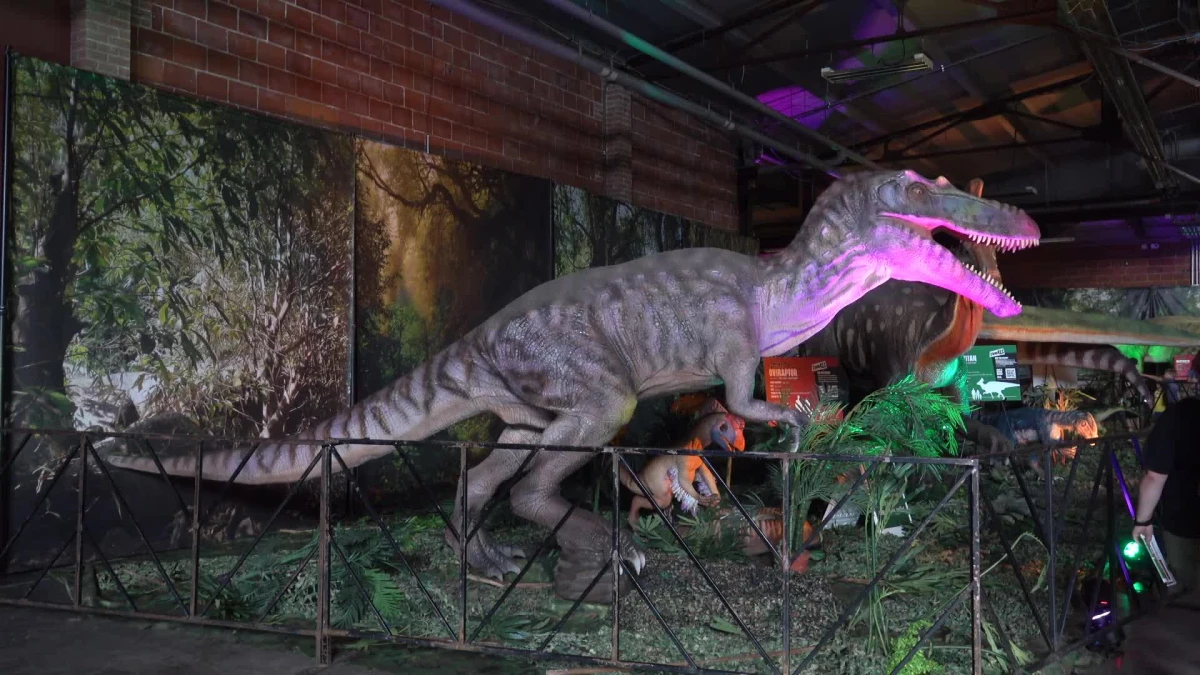 ABD\'de Jurassic Quest Dinozor Sergisi düzenlendi