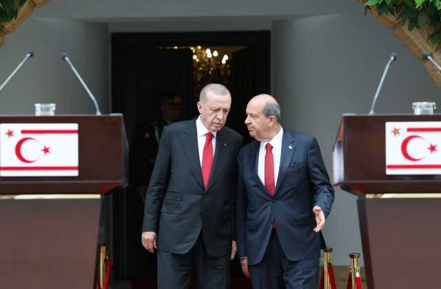 Cumhurbaşkanı Erdoğan, Rum kesimine 'müzakere' masasına dönmek için şartı koştu: KKTC'yi tanımalısınız Cumhurbaşkanı Erdoğan, Rum kesimine 'müzakere' masasına dönmek için şartı koştu: KKTC'yi tanımalısınız