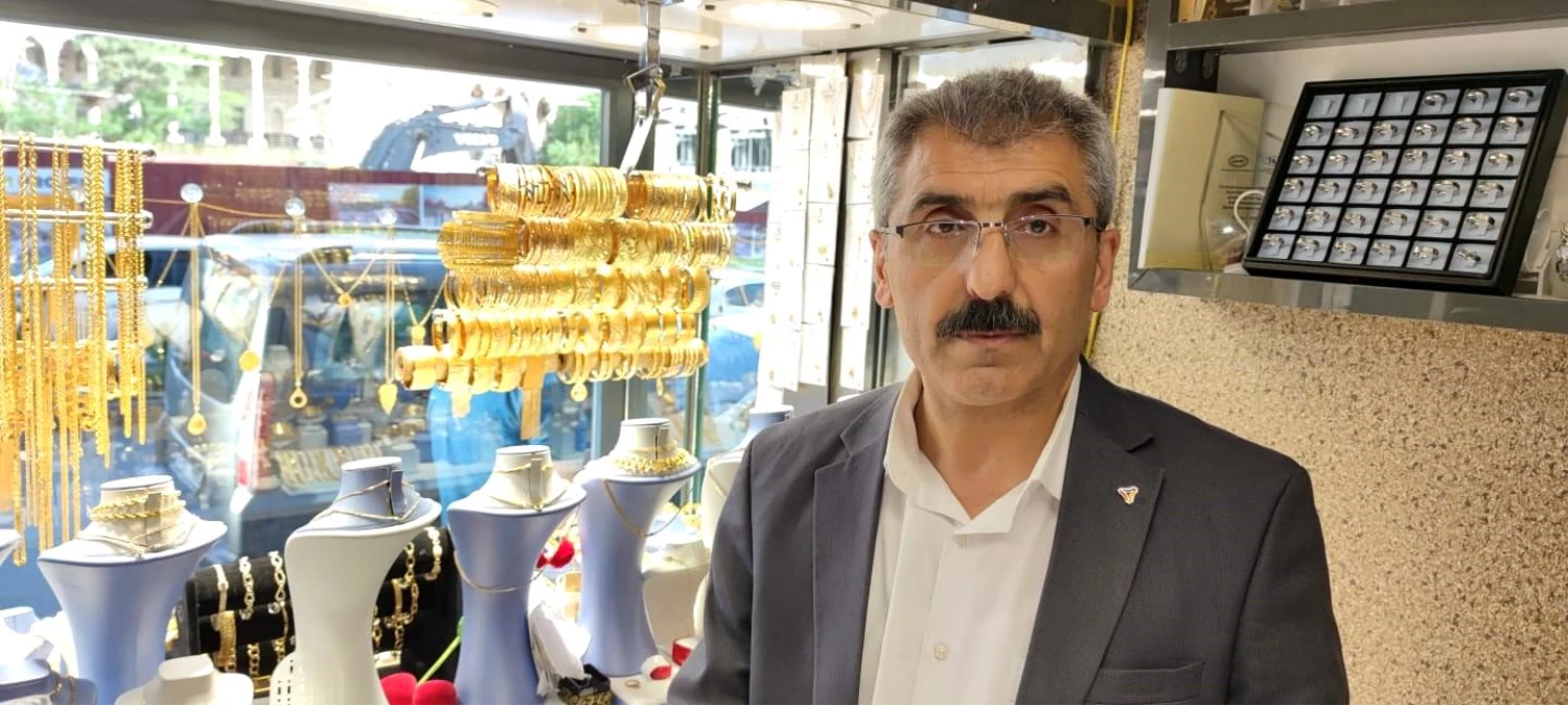 Bingöl Kuyumcular Derneği Başkanı: Sahte altın piyasada aşırı fazlalaştı