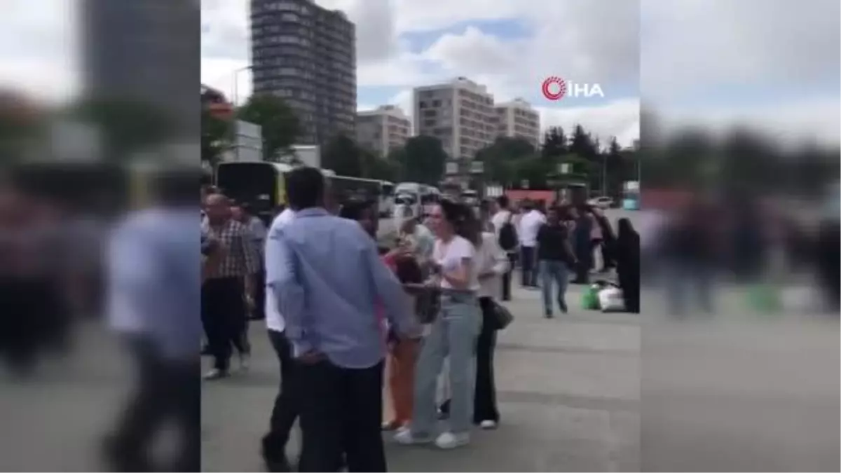 İETT otobüsü ayrılan yolda kaza yaptı: 1 yaralı