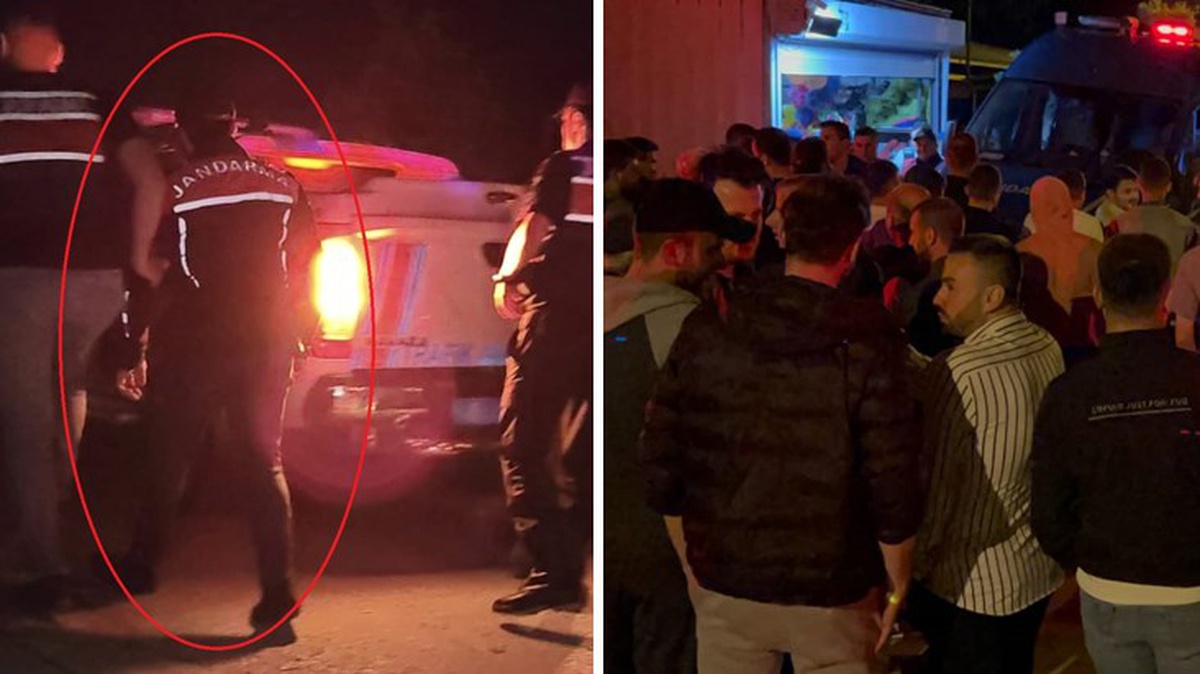 Mahalle halkının linç etmek istediği 5 kişi, komandolar tarafından üniformayla gözaltına alındı