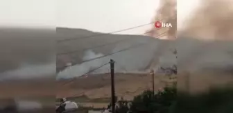 Siirt'te 65 dönüm buğday kül oldu