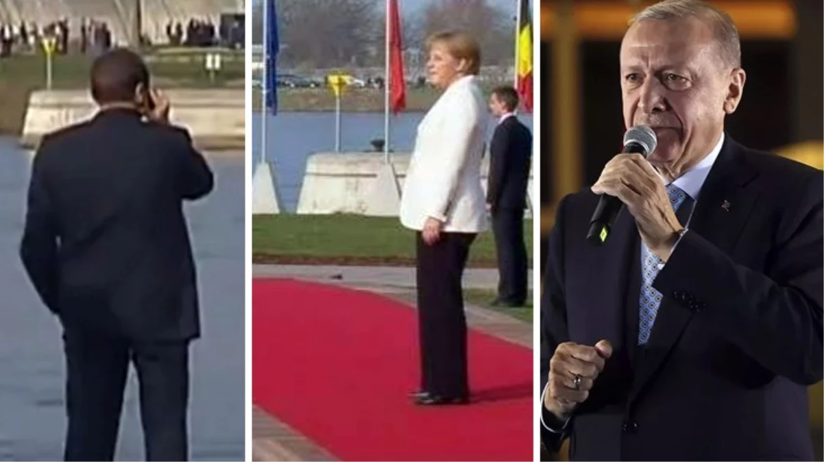 Berlusconi\'nin Merkel\'i beklettiği görüntü yeniden gündem oldu! İşin içinde Erdoğan da var