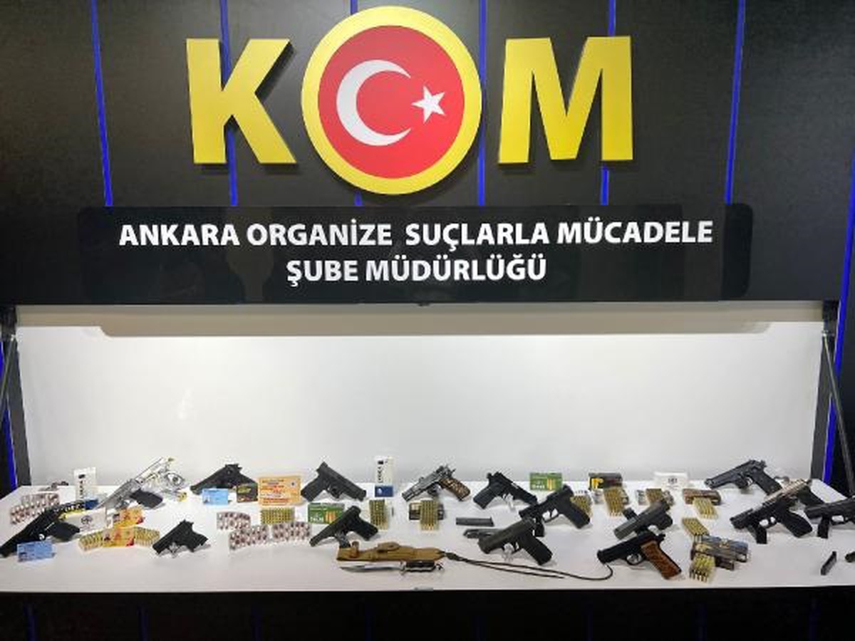 Ankara\'da 2 suç örgütüne operasyon: 30 gözaltı