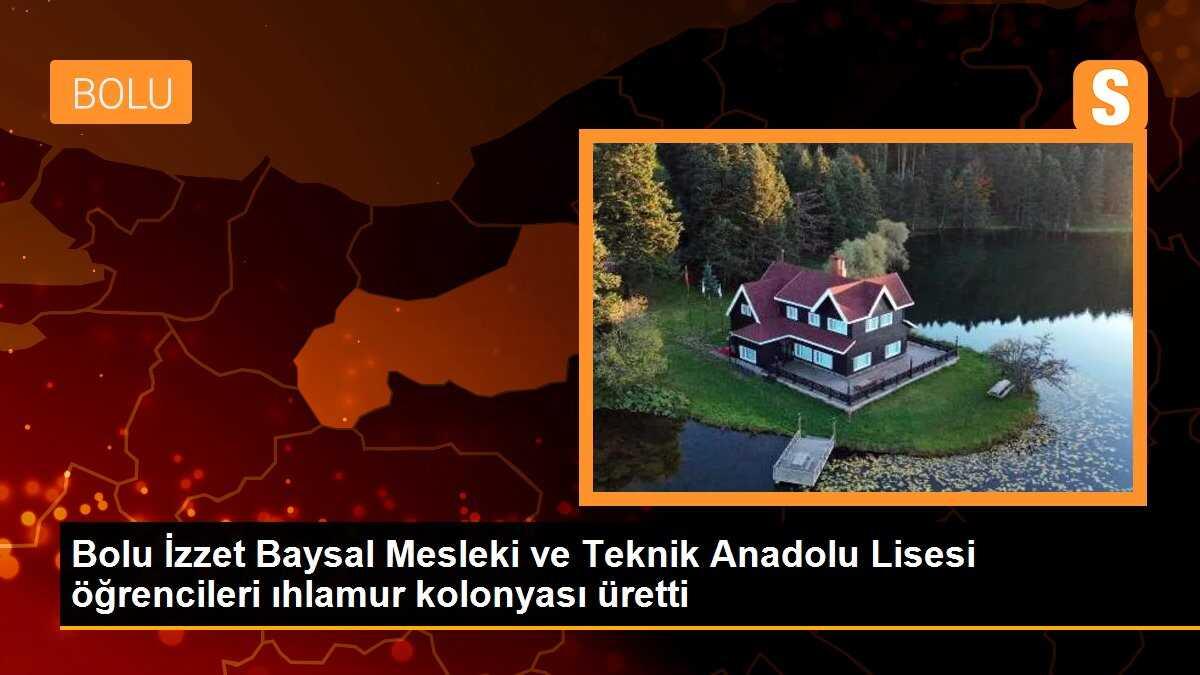 Bolu İzzet Baysal Mesleki ve Teknik Anadolu Lisesi öğrencileri ıhlamur kolonyası üretti