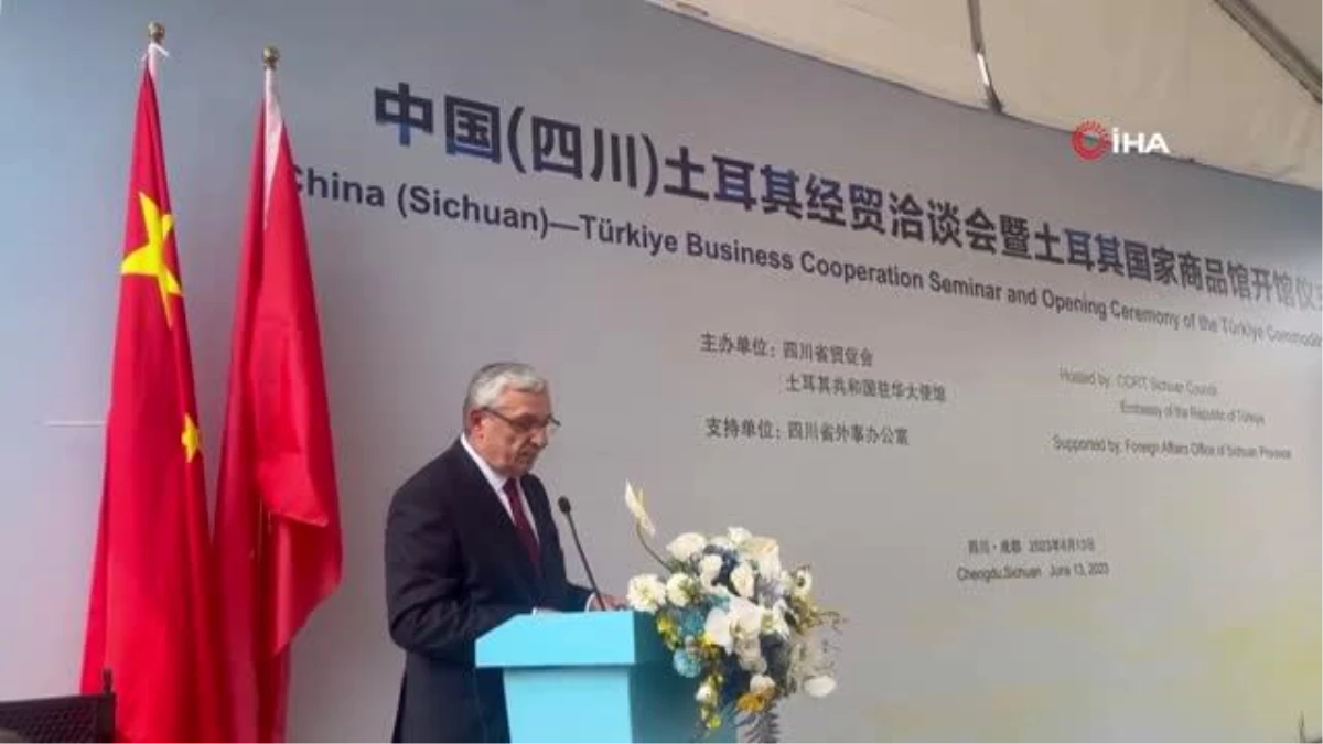 Çin\'de Türkiye İhraç Ürünleri Ulusal Pavilyonu açıldı