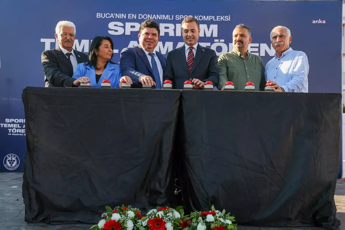 Buca Belediyesi, Sporium Spor Kompleksi için temel attı