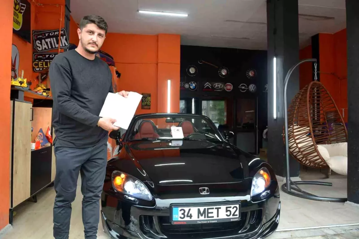 Genç Drift Yaparken 300 Bin Lira Cezaya Çarptırıldı