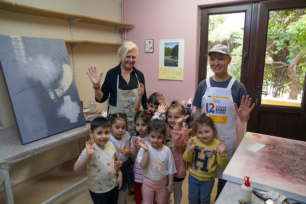 Tepebaşı Belediyesi\'nin Uluslararası Sanat Çalıştayı devam ediyor