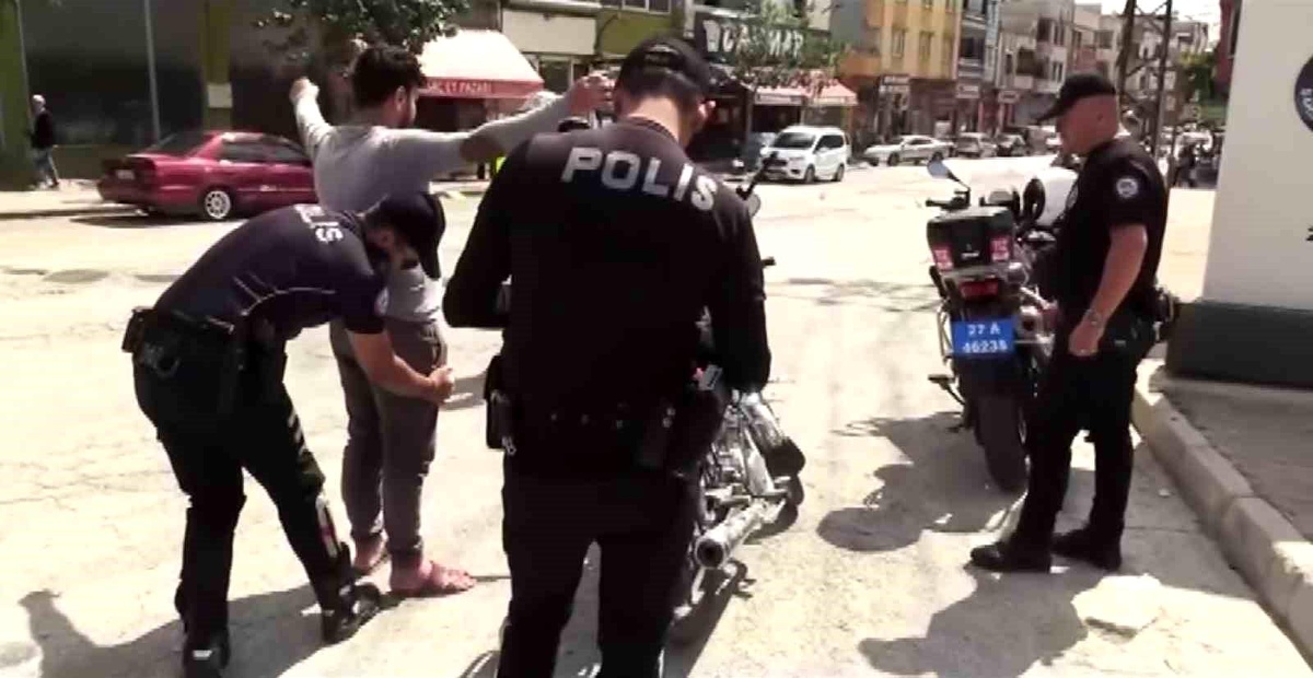 Gaziantep\'te Çalıntı Motosiklet Denetiminde 51 Araç Sürücüsüne Cezai İşlem Uygulandı