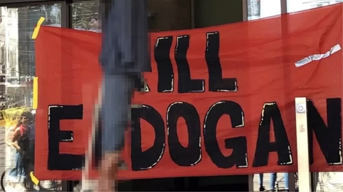 İsviçre'de Erdoğan ve Türk bayrağına provokasyon