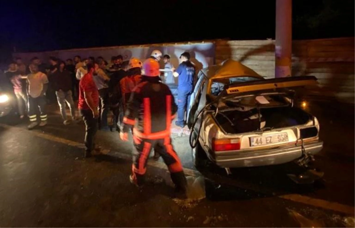Malatya\'da trafik kazası: 1 kişi hayatını kaybetti