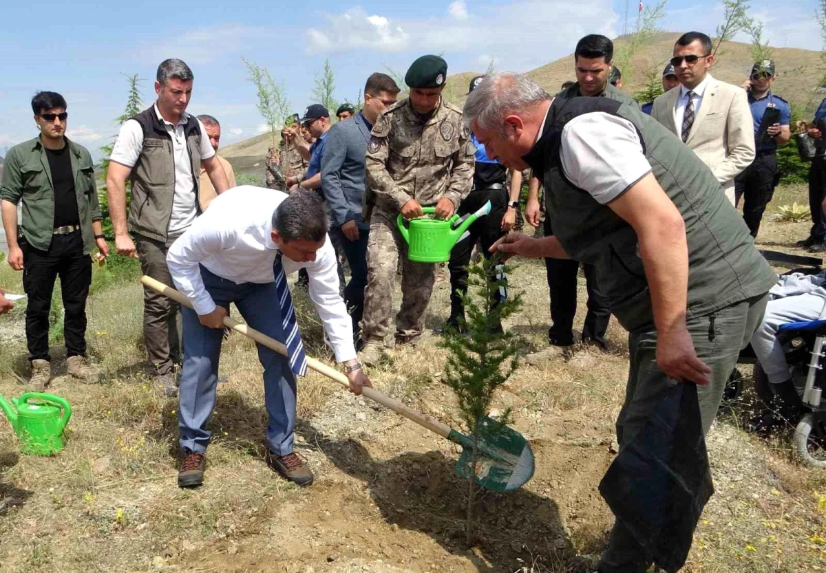 Malatya\'da depremde hayatını kaybeden 181 çocuk anısına fidan dikildi