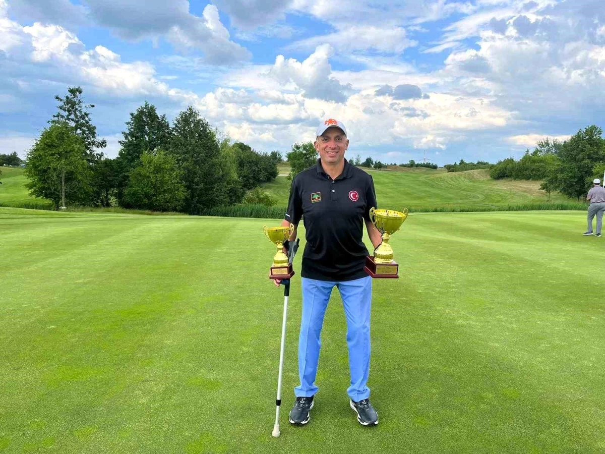 Mehmet Kazan, 2023 Czech Disabled Golf Masters\'ta birinci oldu