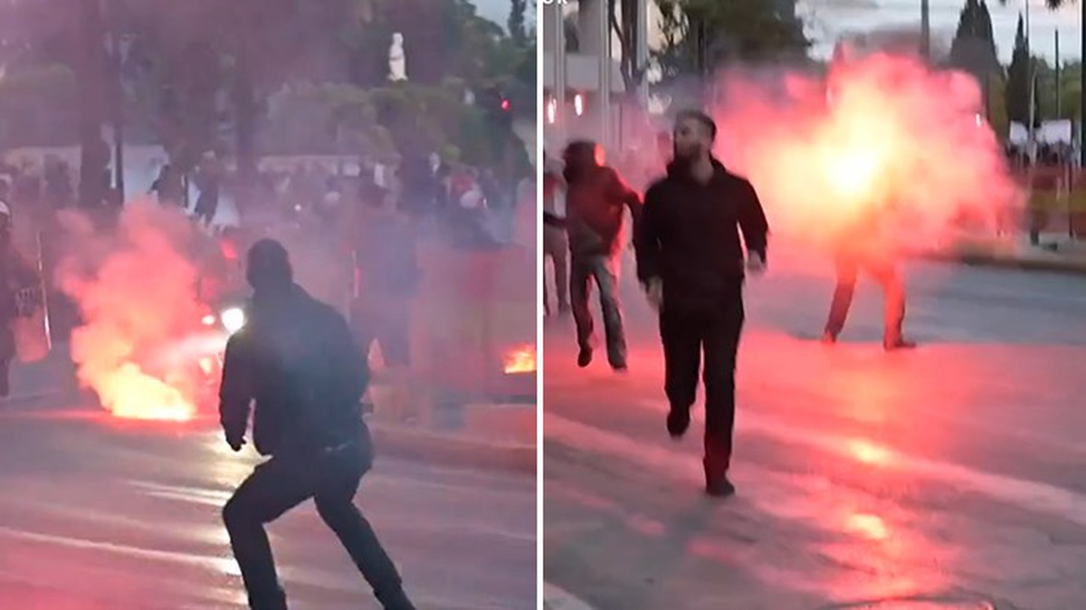 Yunanistan\'da mülteci teknesinin batması protestolara sebep oldu