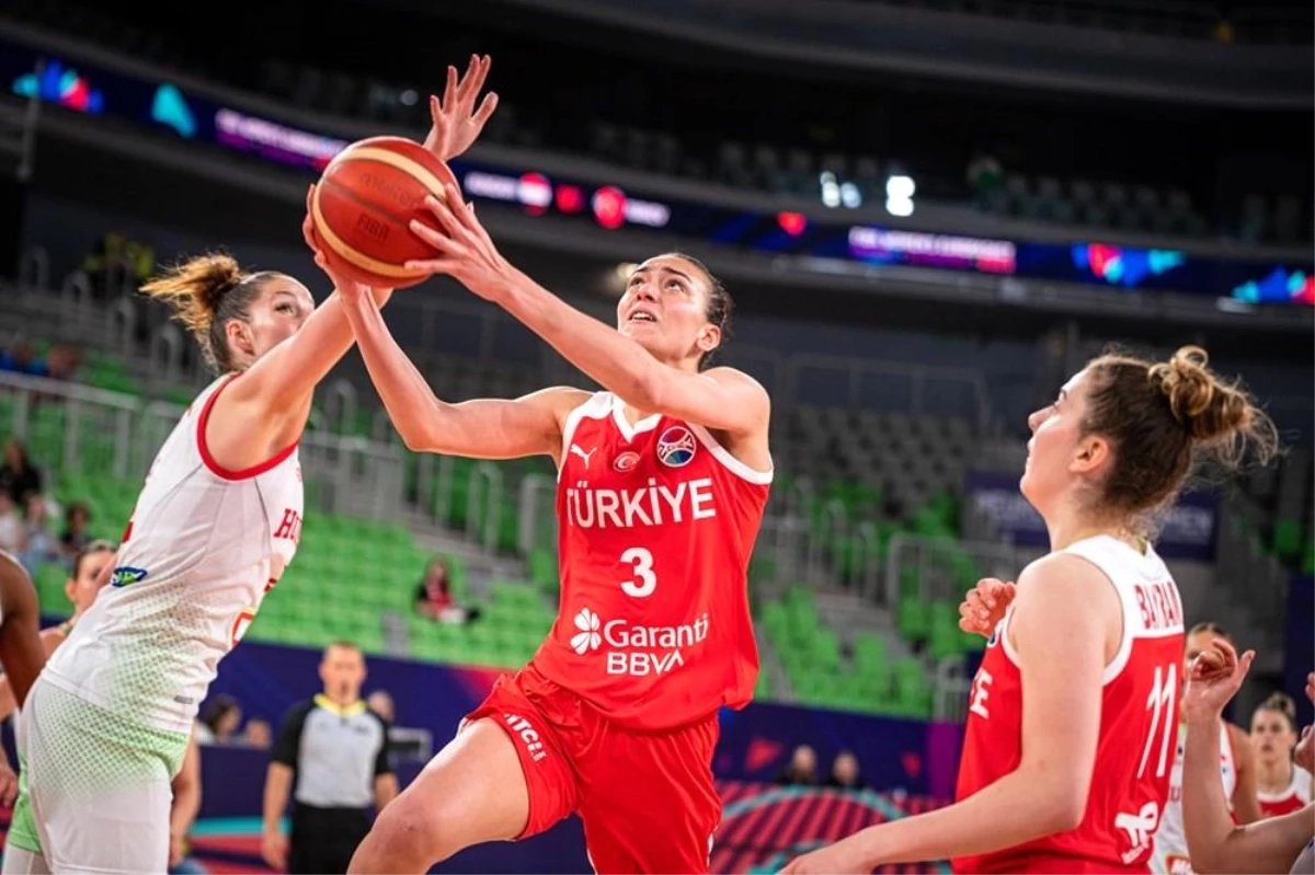 A Milli Kadın Basketbol Takımı, Macaristan\'ı mağlup etti