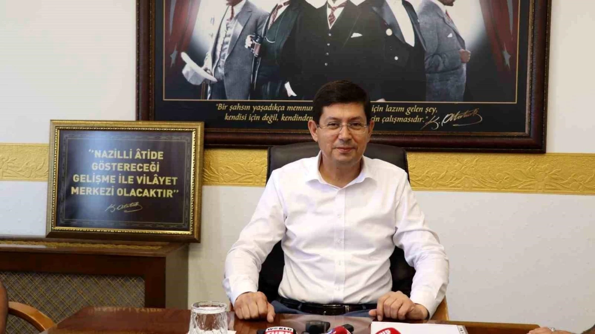 Nazilli Belediye Başkanı Kürşat Engin Özcan\'dan YKS öncesi öğrencilere başarı mesajı