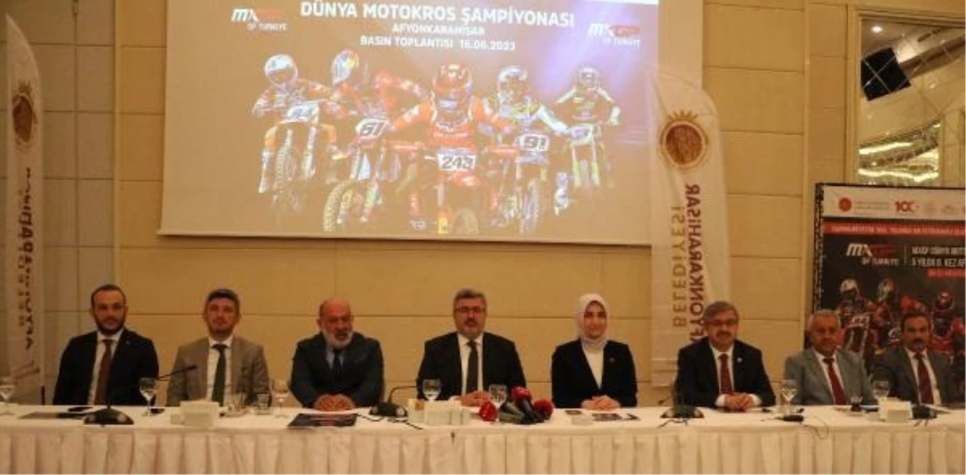 Afyonkarahisar\'da Dünya Motokros Şampiyonası için ilk lansman toplantısı yapıldı