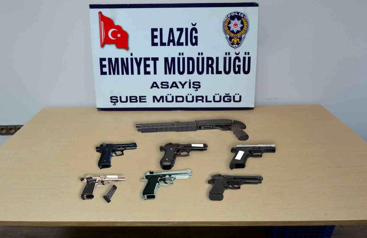 Elazığ\'da Asayiş ve Şok Uygulamalarında 35 Kişi Tutuklandı