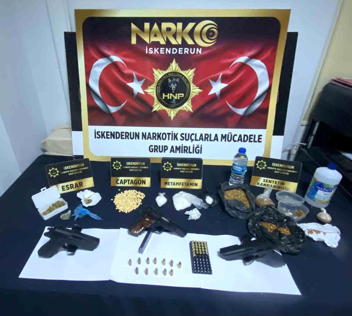 Hatay\'da operasyon: 15 şüpheli yakalandı, 10\'u tutuklandı