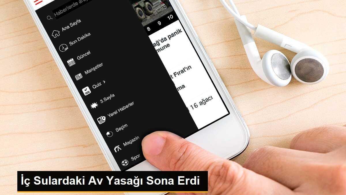 İç Sulardaki Av Yasağı Sona Erdi