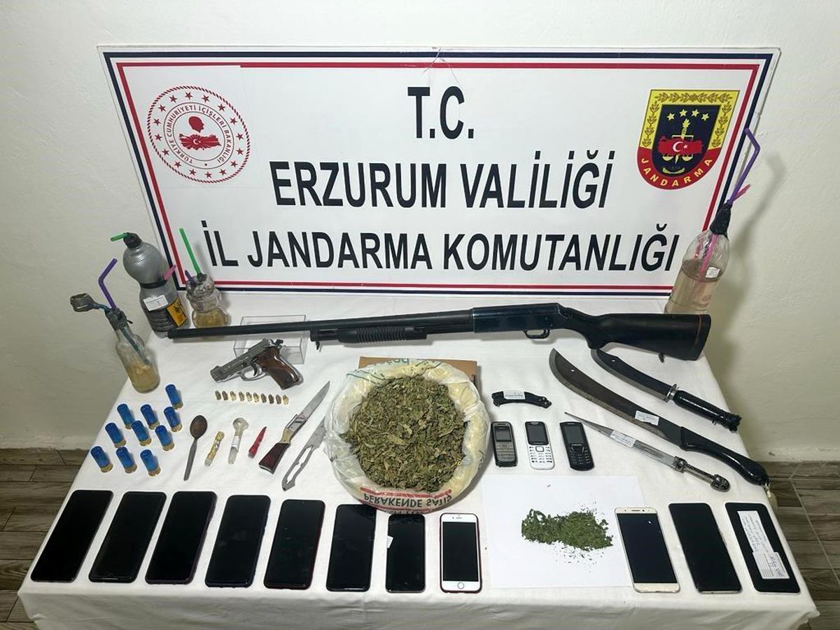 Erzurum\'da Uyuşturucu Operasyonu: 99 Kişi Yakalandı