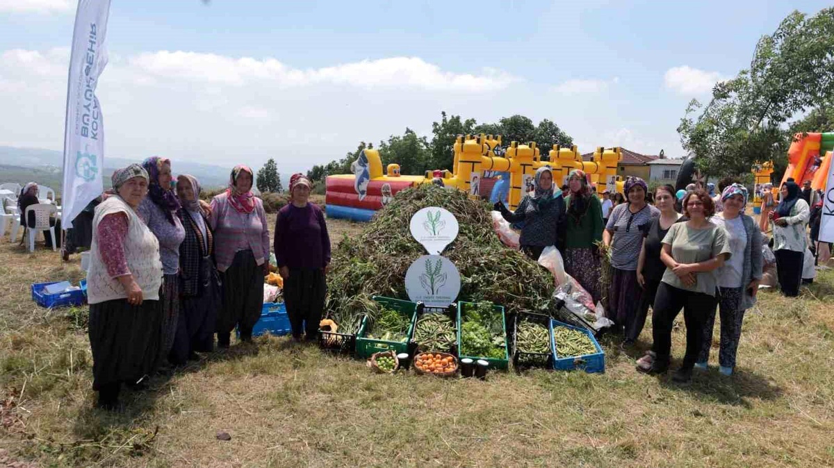 Kadın Çiftçilerin Organik Bezelye Hasadı Şenlikle Kutlandı