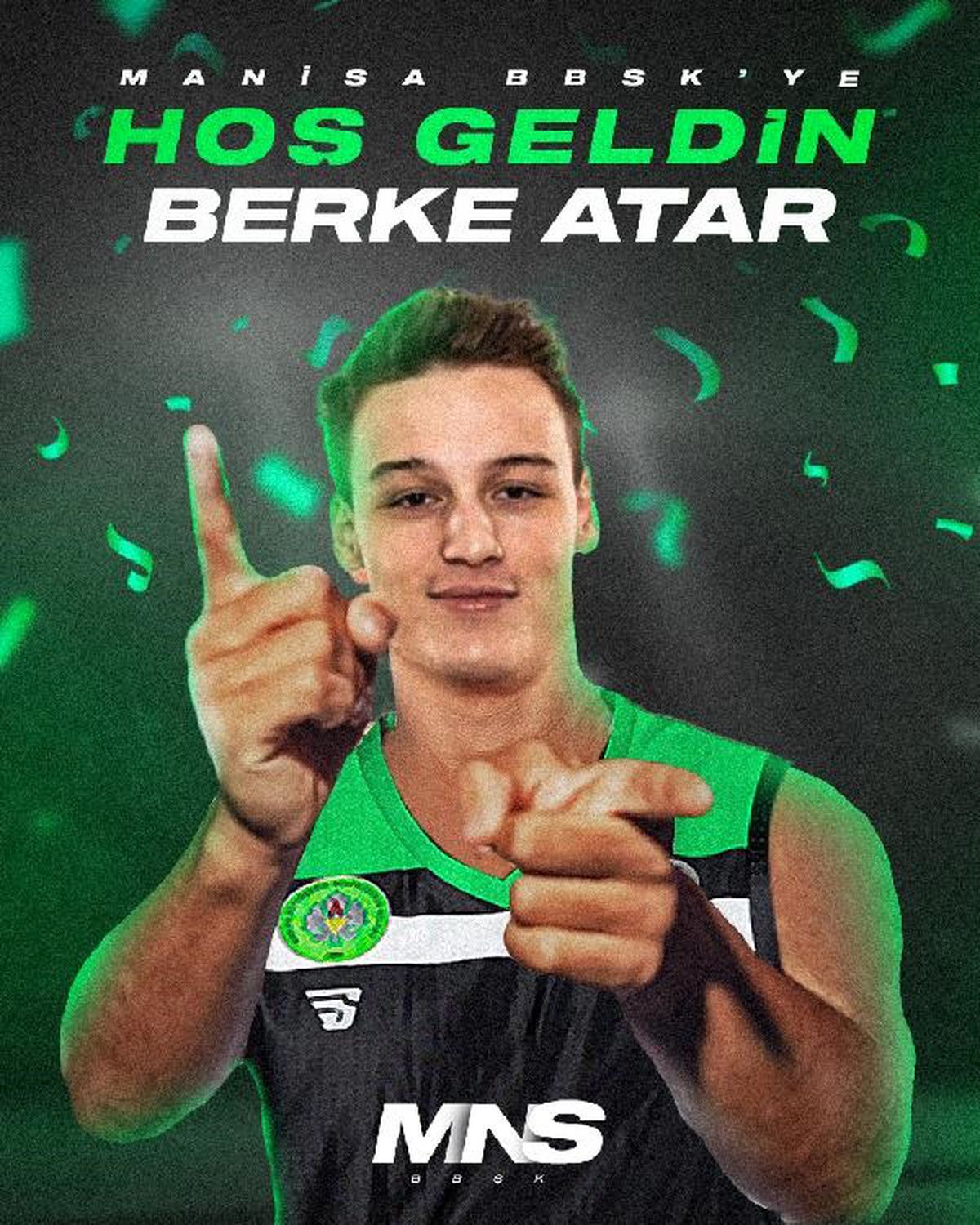 Manisa Büyükşehir Belediyespor, Berke Atar\'ı transfer etti