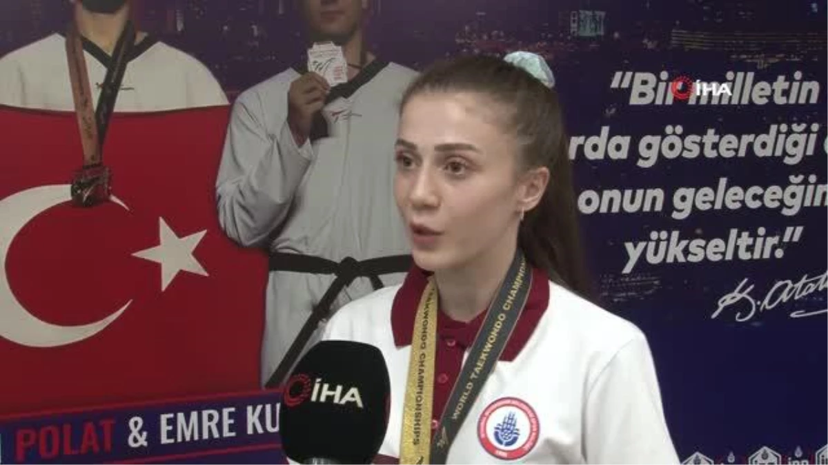 Merve Dinçel: "Kariyerimin ikinci altın madalyasını Bakü\'de elde etmek önemliydi"