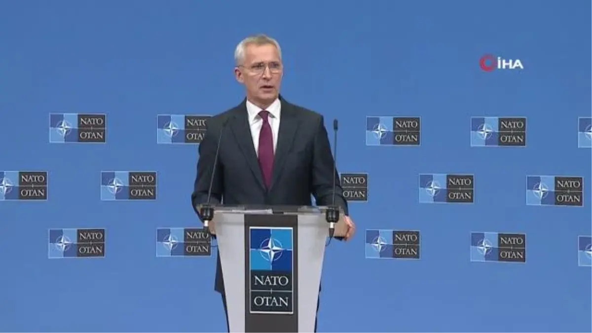 Stoltenberg: Türkiye, İsveç'in NATO üyeliği konusunda olumlu adımlar attı