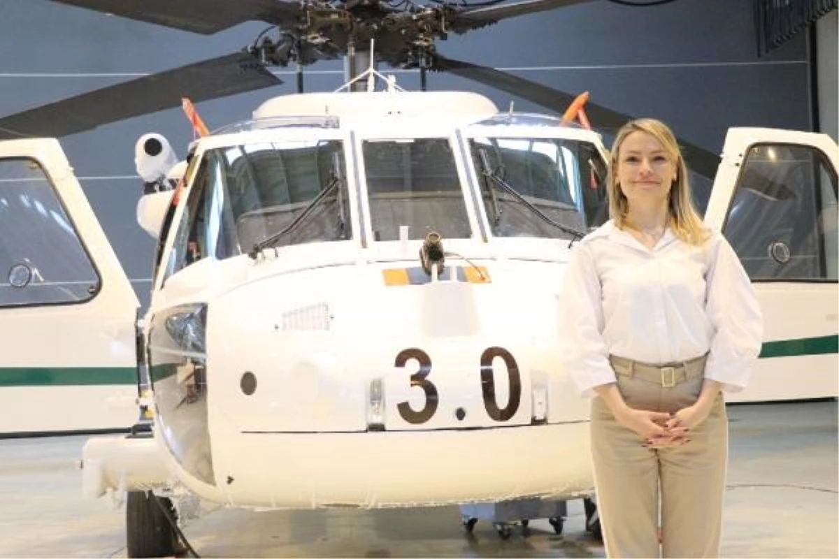 TUSAŞ\'ta tasarım mühendisi Duygu Barın, T-70 helikopterlerin başmühendisi olarak görev alıyor