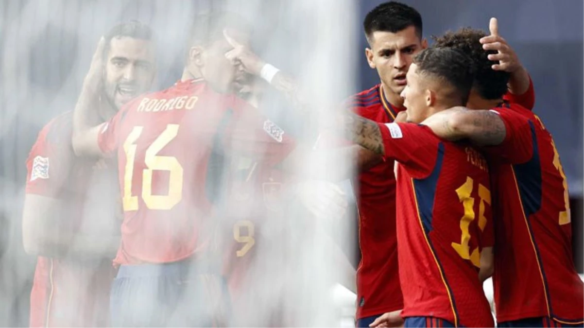 İspanya, UEFA Uluslar Ligi\'nde finalde! Hırvatistan\'ın rakibi oldu