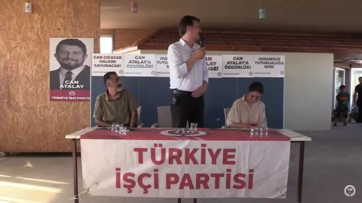 TİP Genel Başkanı Erkan Baş: \'Can Atalay Hatay halkının seçilmiş milletvekilidir\'