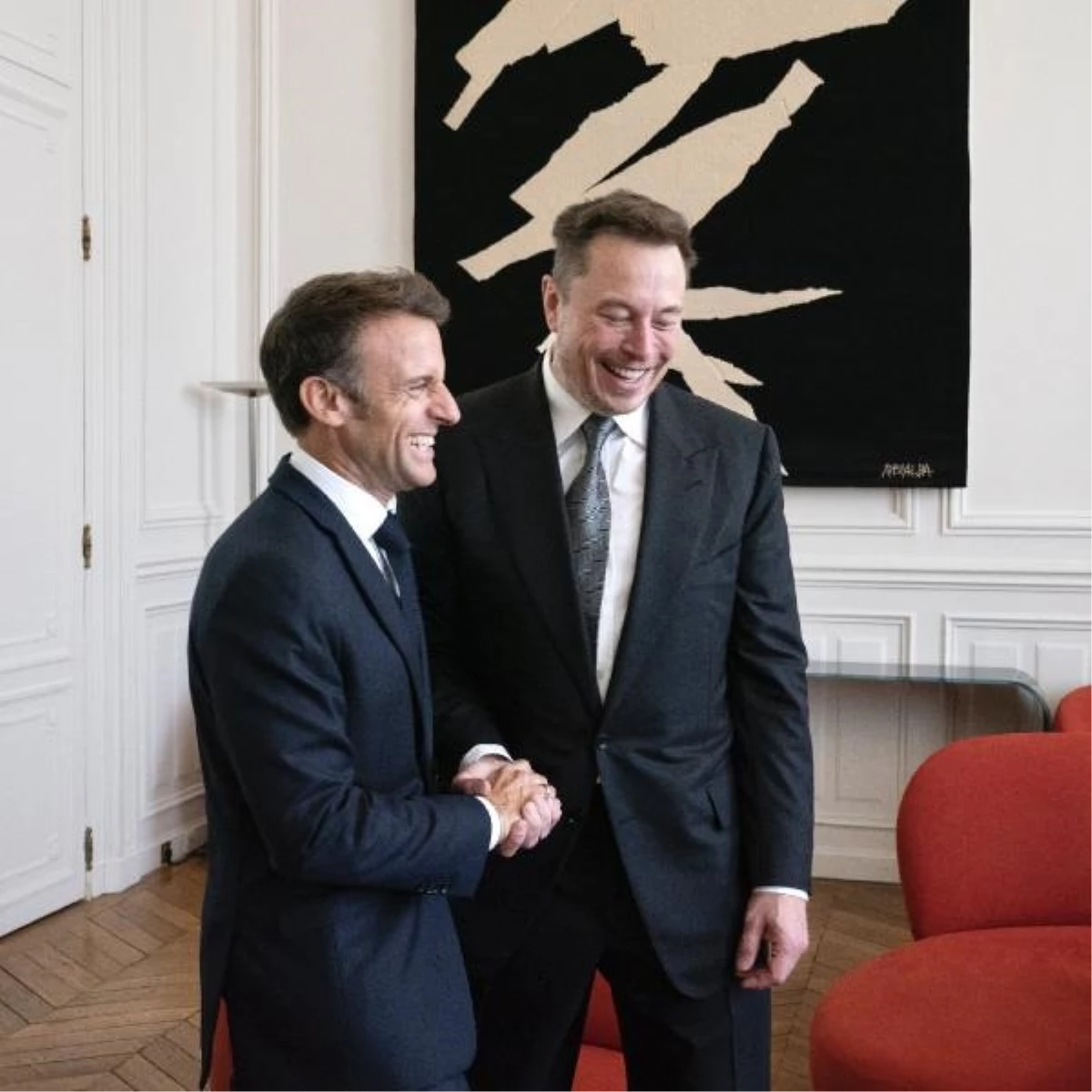 Fransa Cumhurbaşkanı Macron, Suudi Arabistan Başbakanı ve Elon Musk ile görüştü